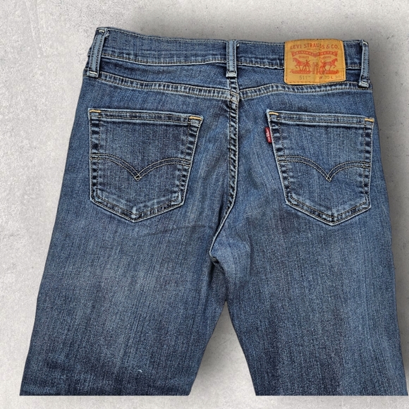 Levi's 511 standard slim fit blue jeans W30 L30 - Picture 5 of 5